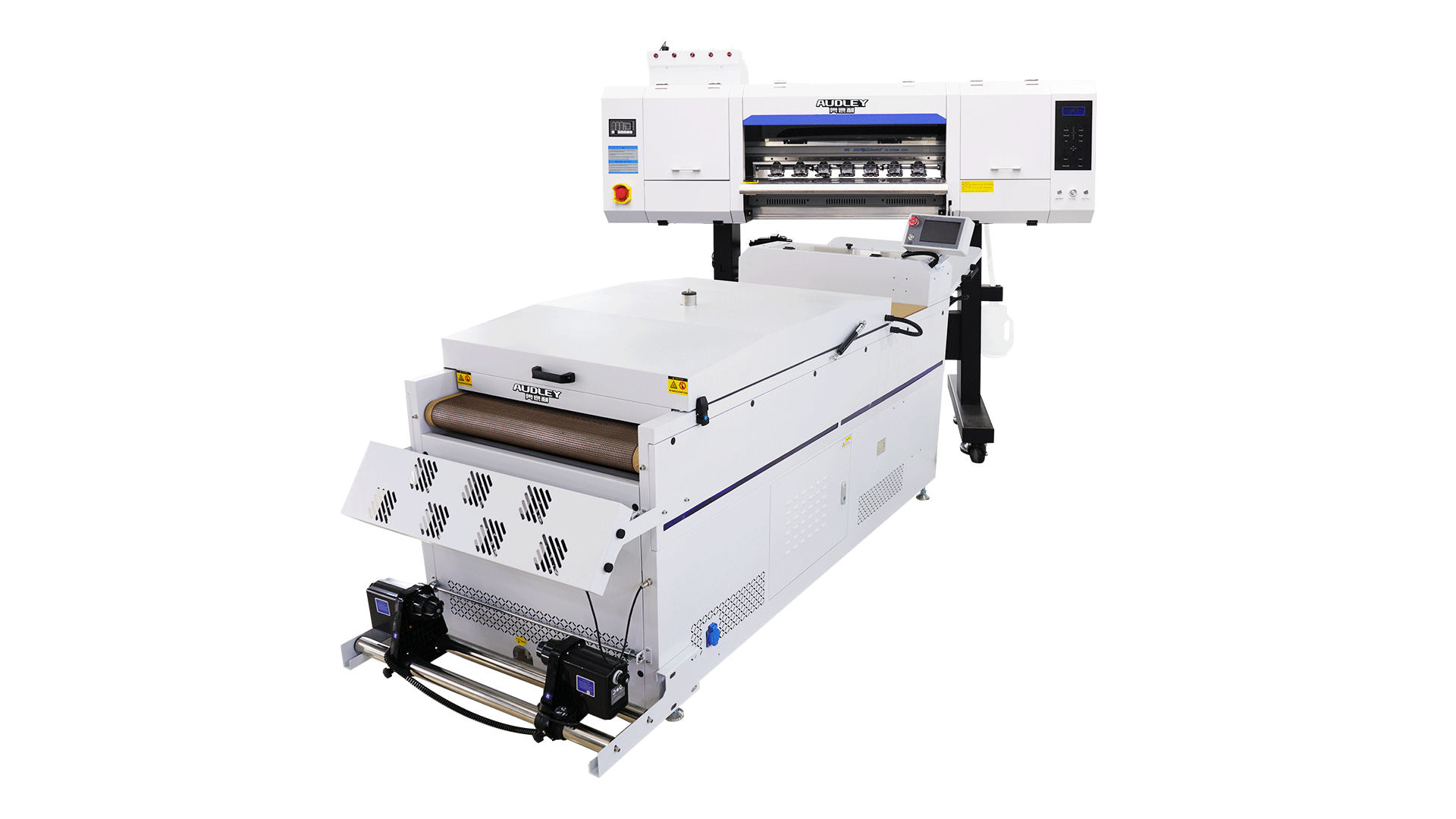 8074-3＆DF800L（A）白墨烫画抖粉机