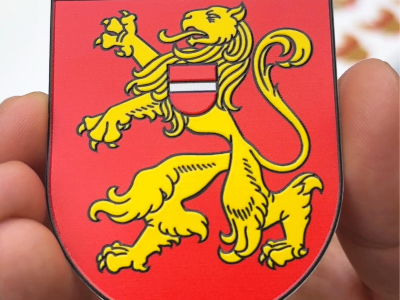 UV打印仿硅胶标：球衣徽标团服logo新选